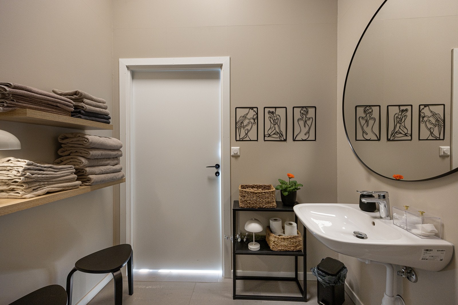 Toalettrommet er gjennomført og pent. Galleribilde