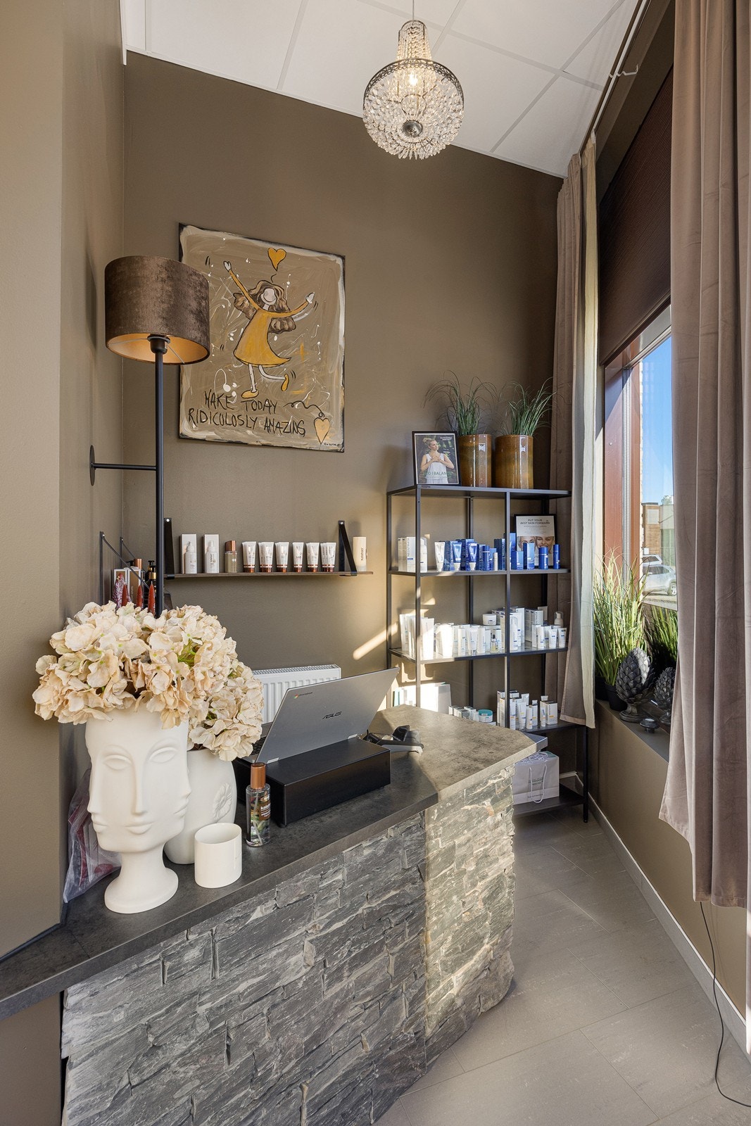 Resepsjonsområdet. Galleribilde