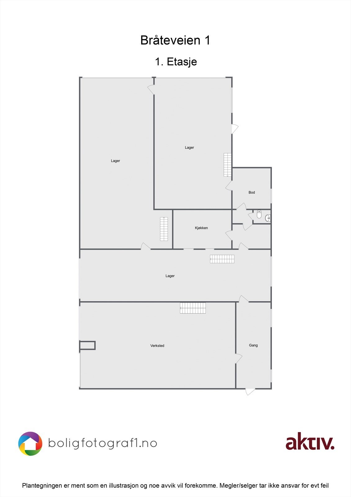 Plantegning. Galleribilde