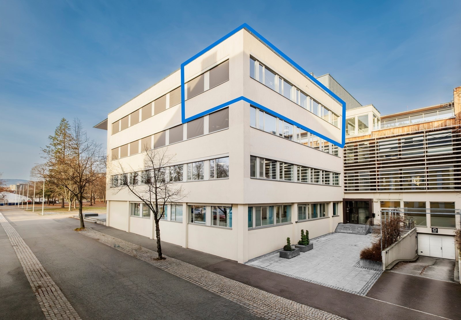 Fasade m plassering Galleribilde