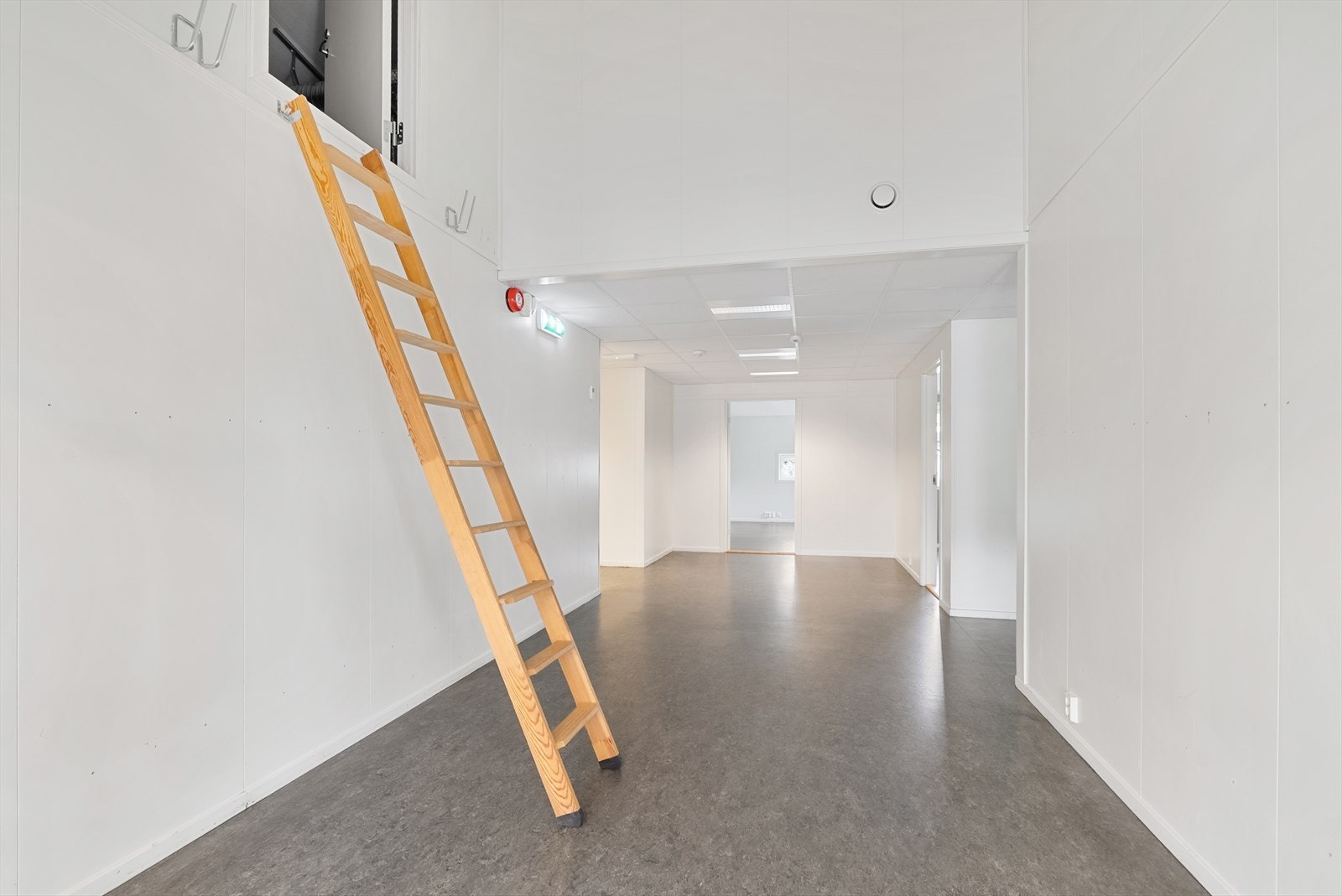 Teknisk rom på loft Galleribilde