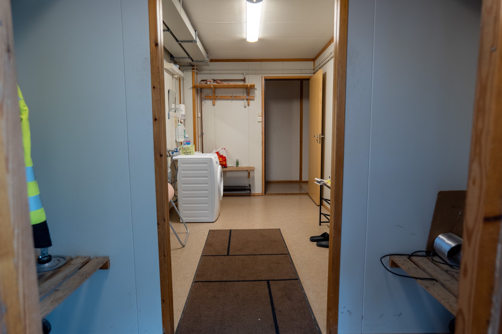 Vaskerom inngang Galleribilde