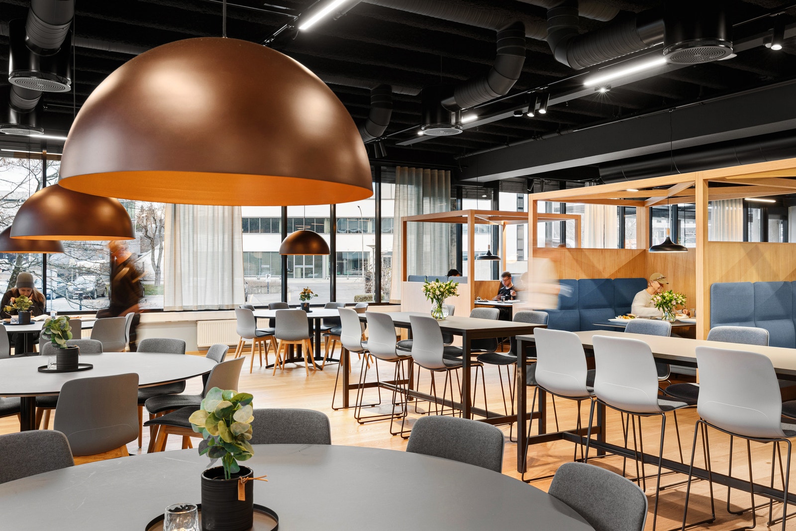 Personalrestaurant tilgjengelig i nabobygget- Nils Hansens vei 8 Galleribilde