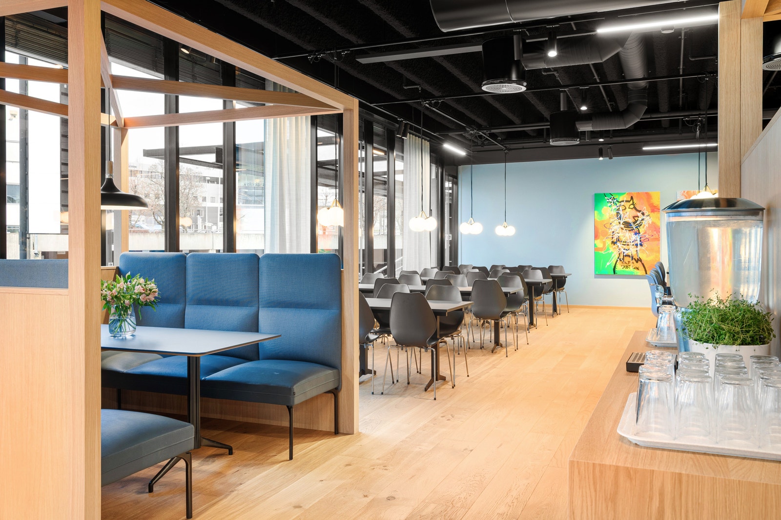 Personalrestaurant tilgjengelig i nabobygget- Nils Hansens vei 8 Galleribilde