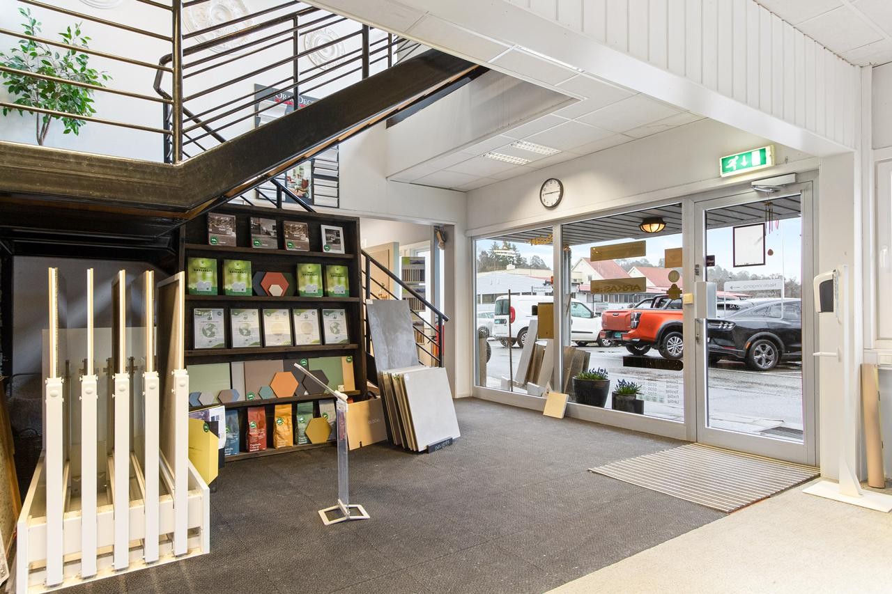 Inngang til butikk Galleribilde