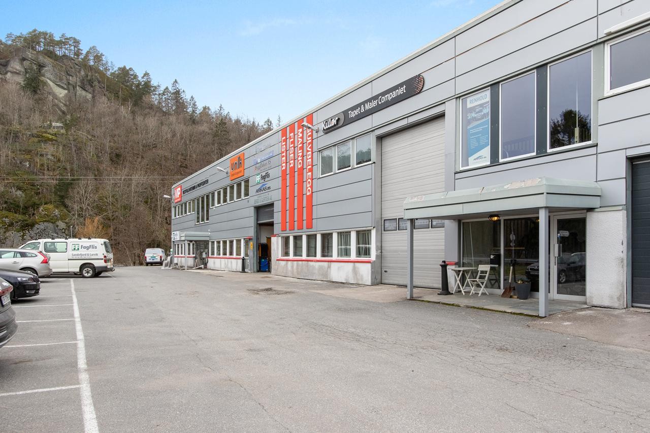 Fasade med gode profileringsmuligheter Galleribilde