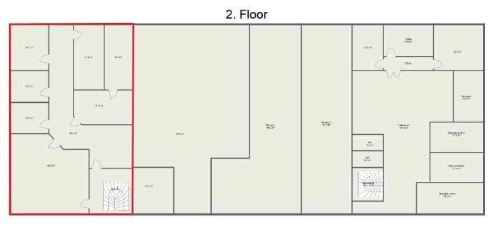 Ledig lokaler 2.etg Galleribilde