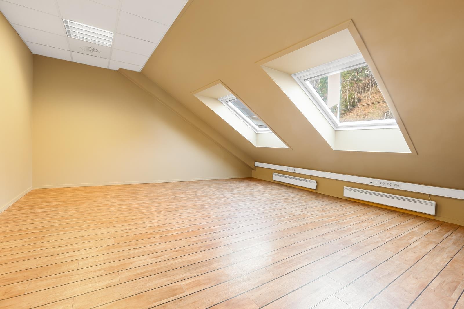 Lokalet er todelt med intern dør. Galleribilde