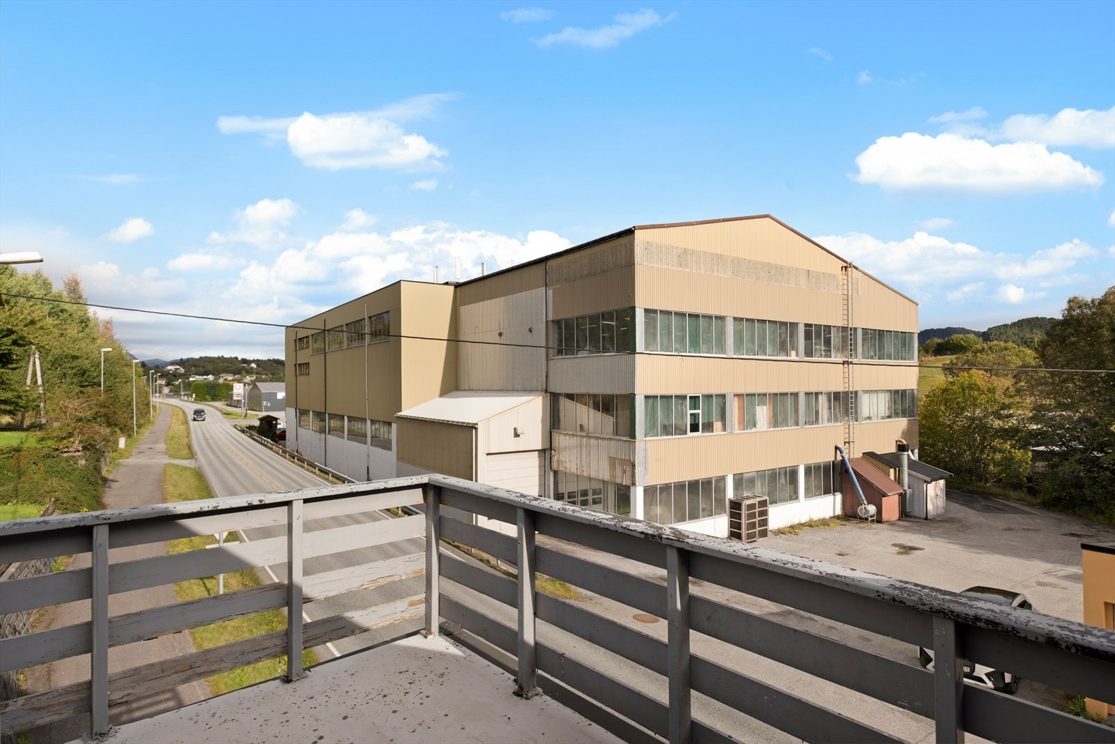 Utsikt fra veranda Galleribilde