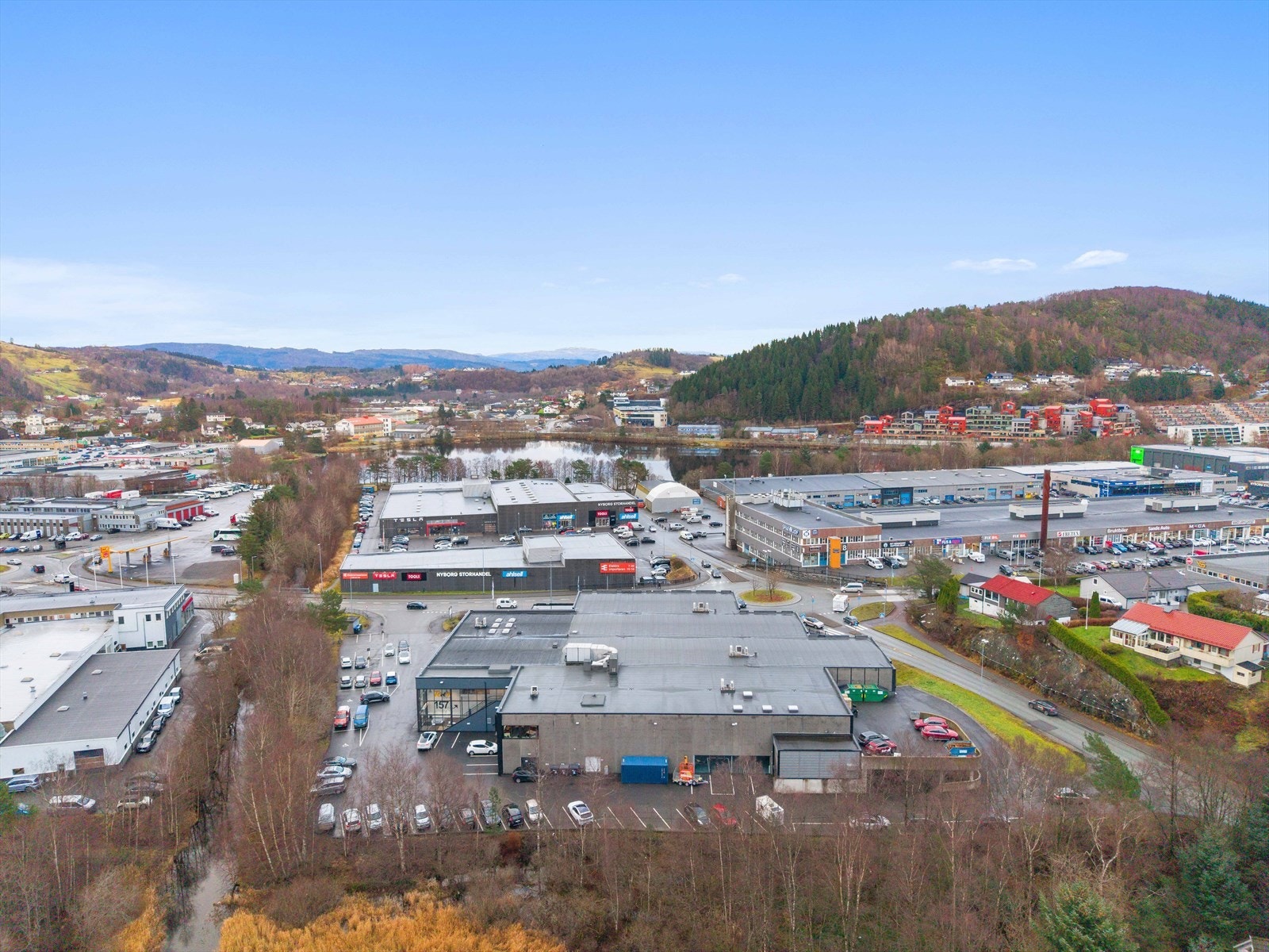 Handelslokalene har sentral plassering i Åsane Galleribilde