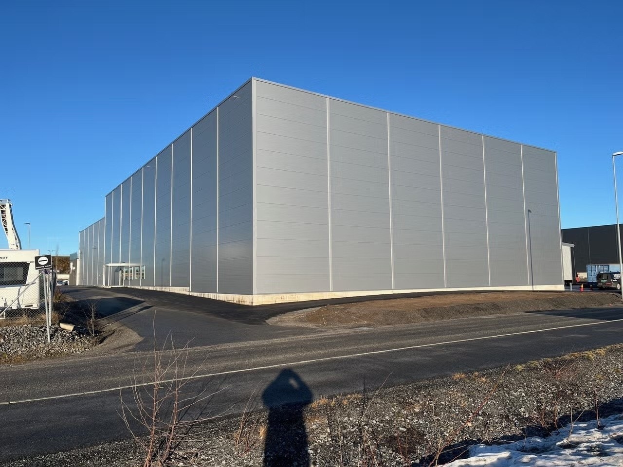 Nytt lagerbygg i Agder Næringspark - ypperlig til tørrvare/kjøl/frys m.m Galleribilde