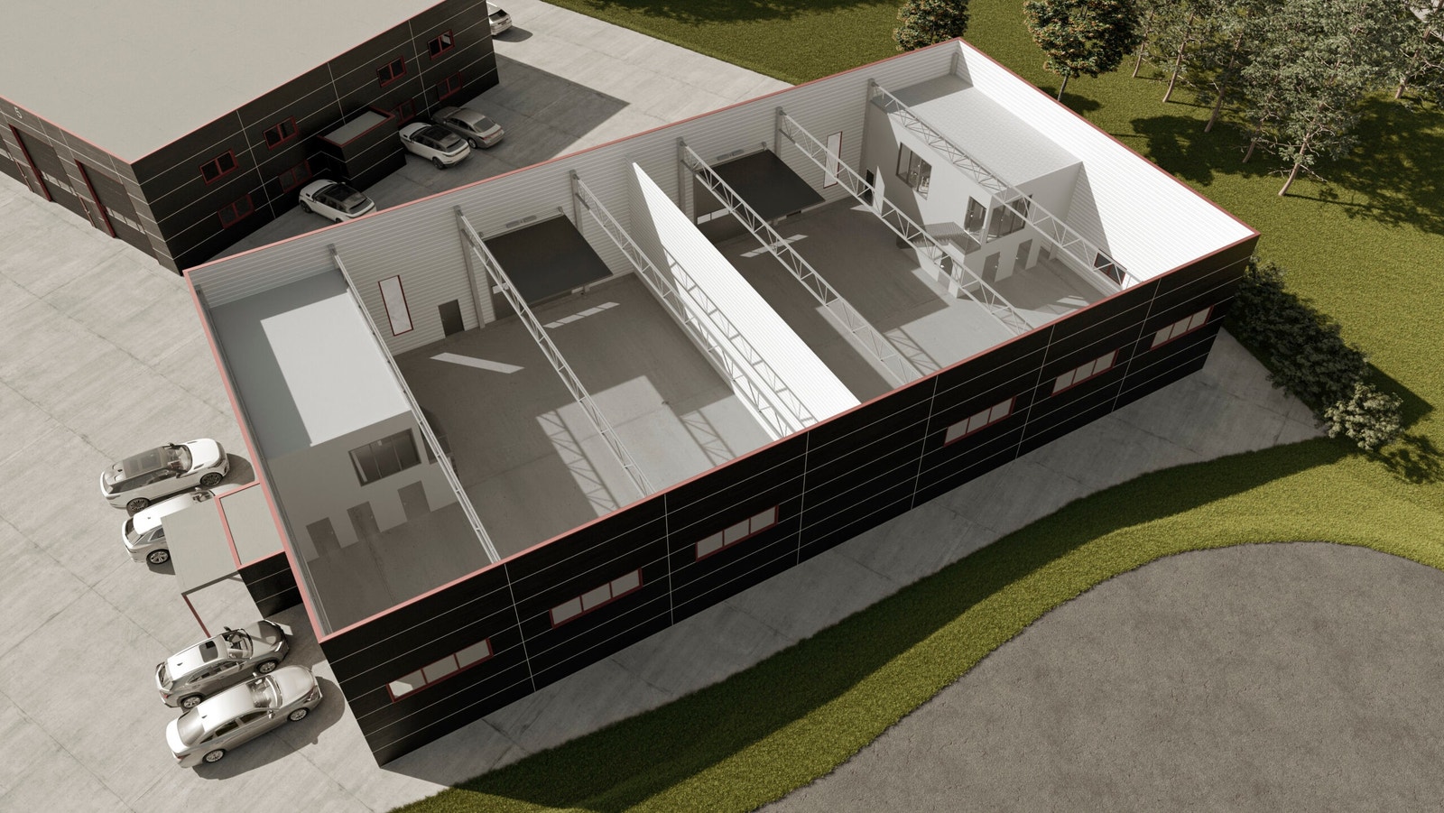 Omsøkt bygg på eiendommen Galleribilde