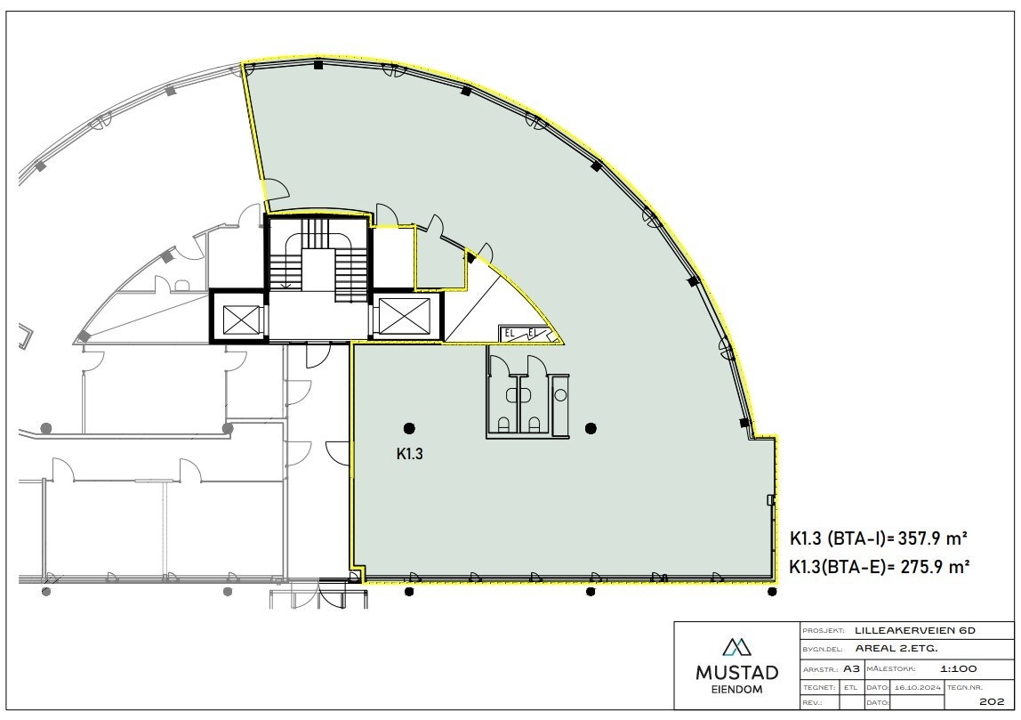 Plantegning Lilleakerveien 6D, 1.etasje Galleribilde