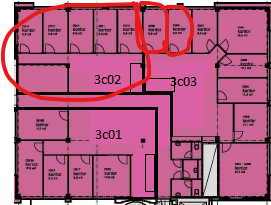 3C02 - 70 kvm
3C03-1 - 11 kvm
3C03-2 - 11 kvm Galleribilde