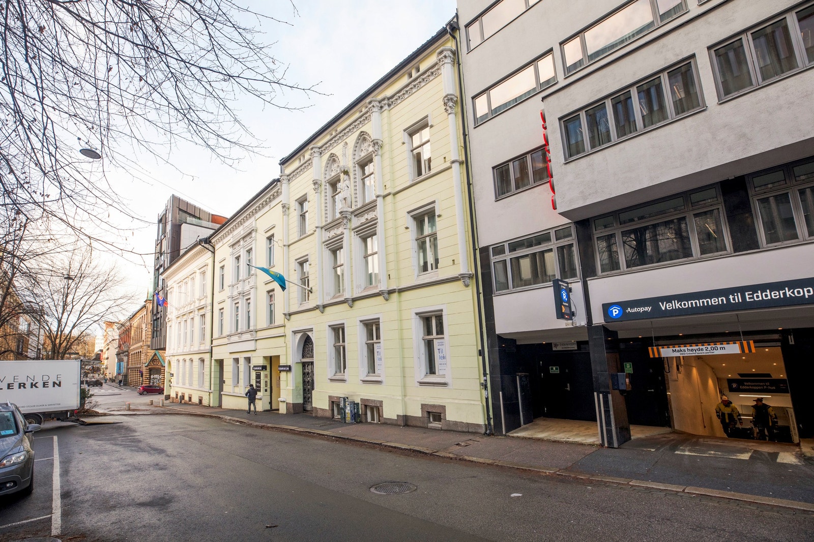 St Olavs gate 21C har en vakker og fin fasade. Galleribilde