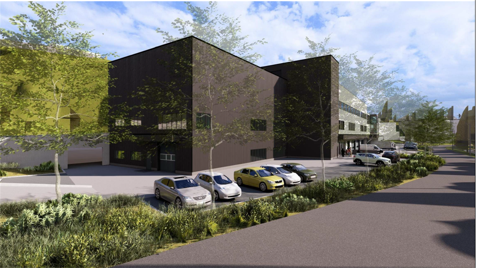 Levers uten vinduer. Vinduer er en leietakertilpasning. Galleribilde