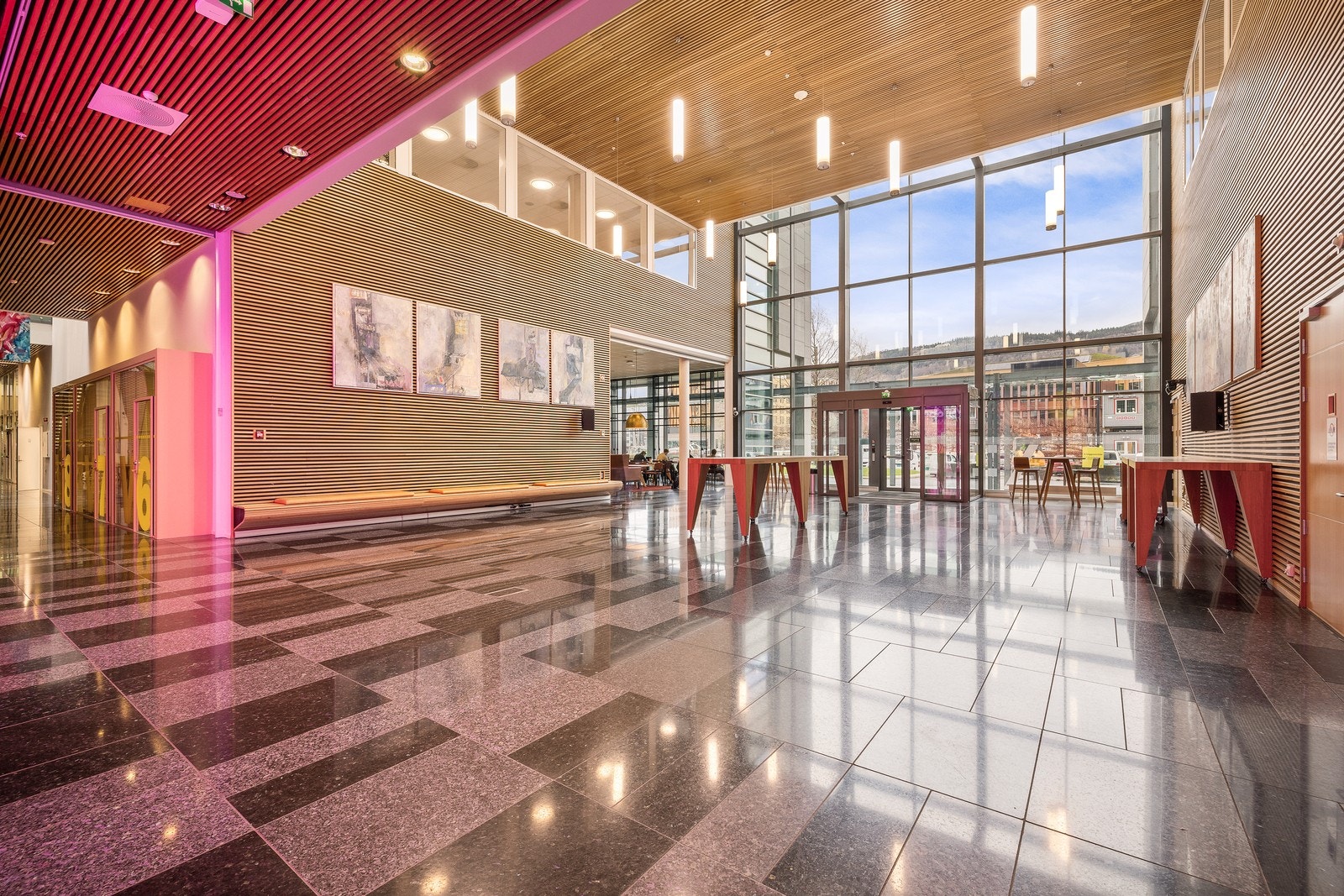 Mingleareal til auditorium Galleribilde