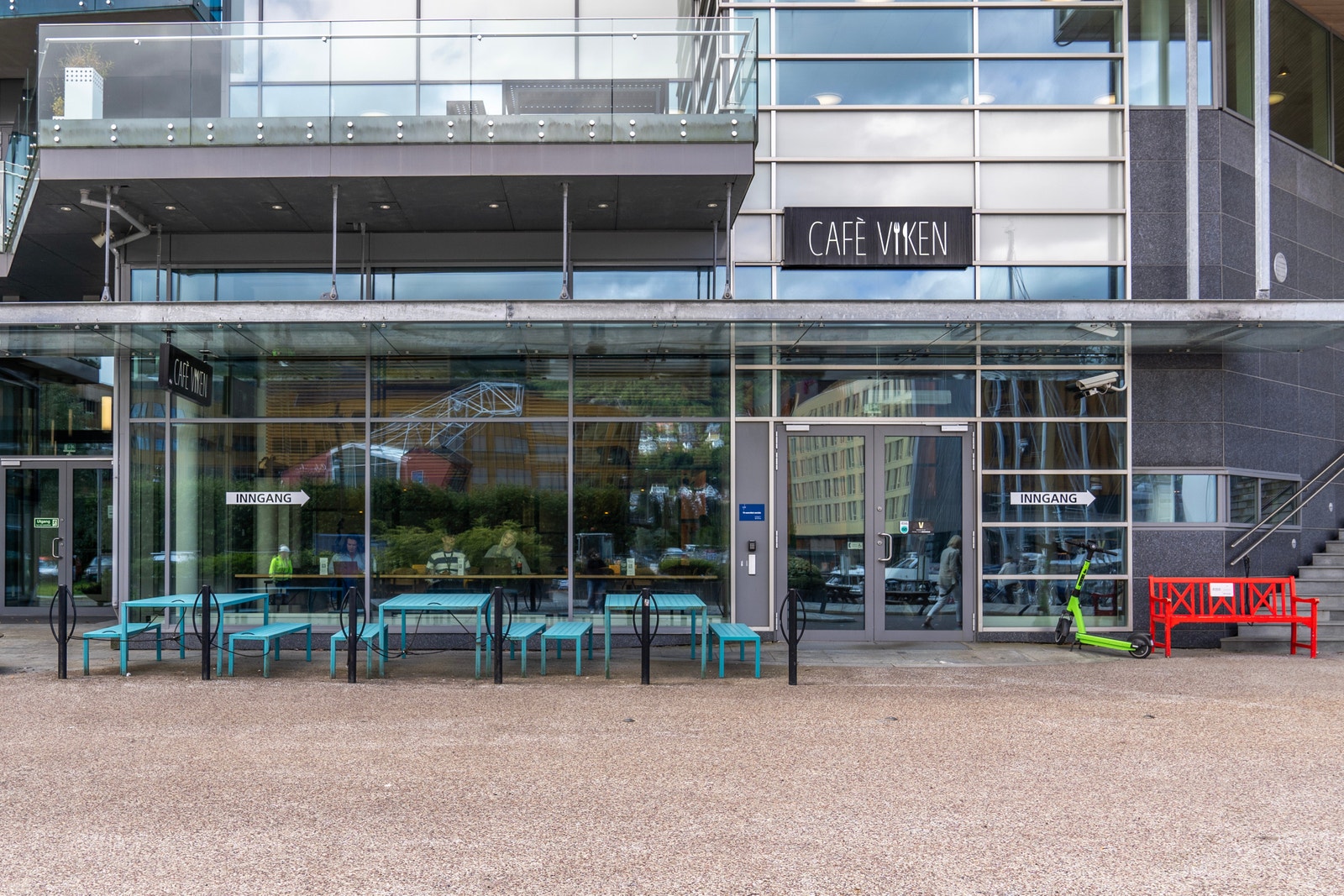 Cafè Viken i nabobygget Galleribilde