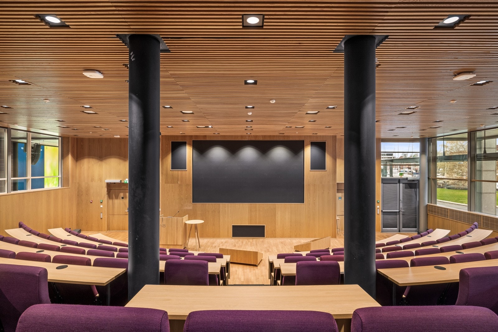 Auditorium i fellesområde Galleribilde