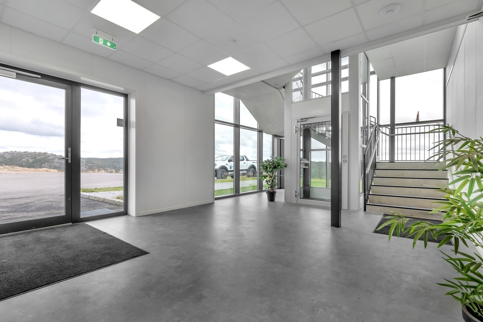 Felles inngangsparti Galleribilde