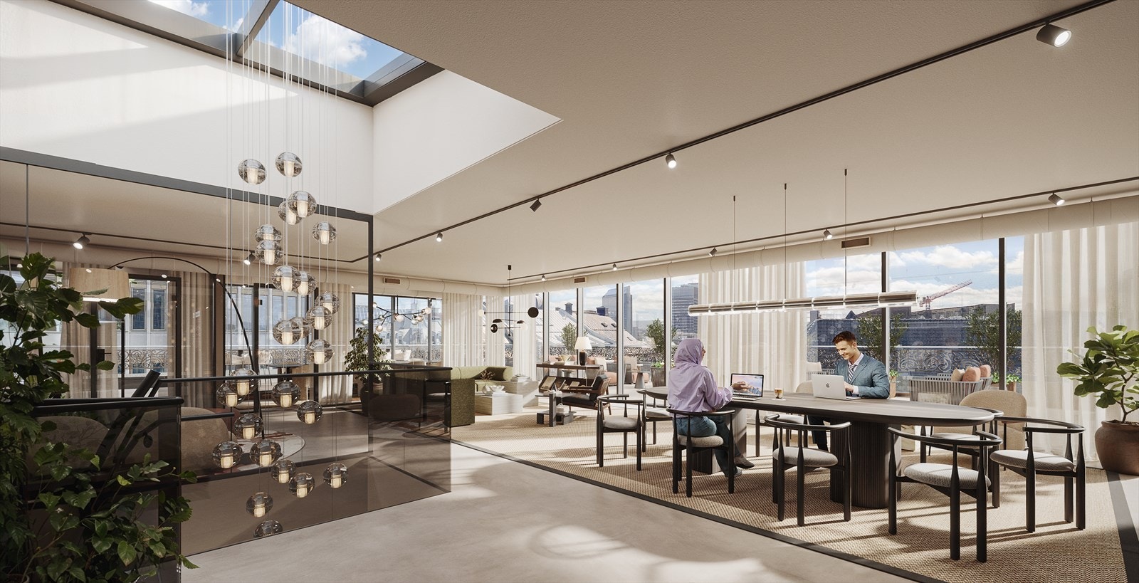 Lyse og luftige lokaler med god utsikt Galleribilde