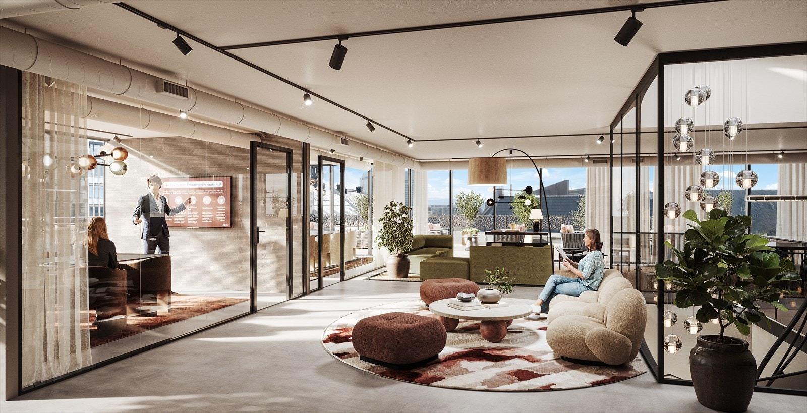 Nyrenovert klassik bygg med moderne tekniske løsninger Galleribilde