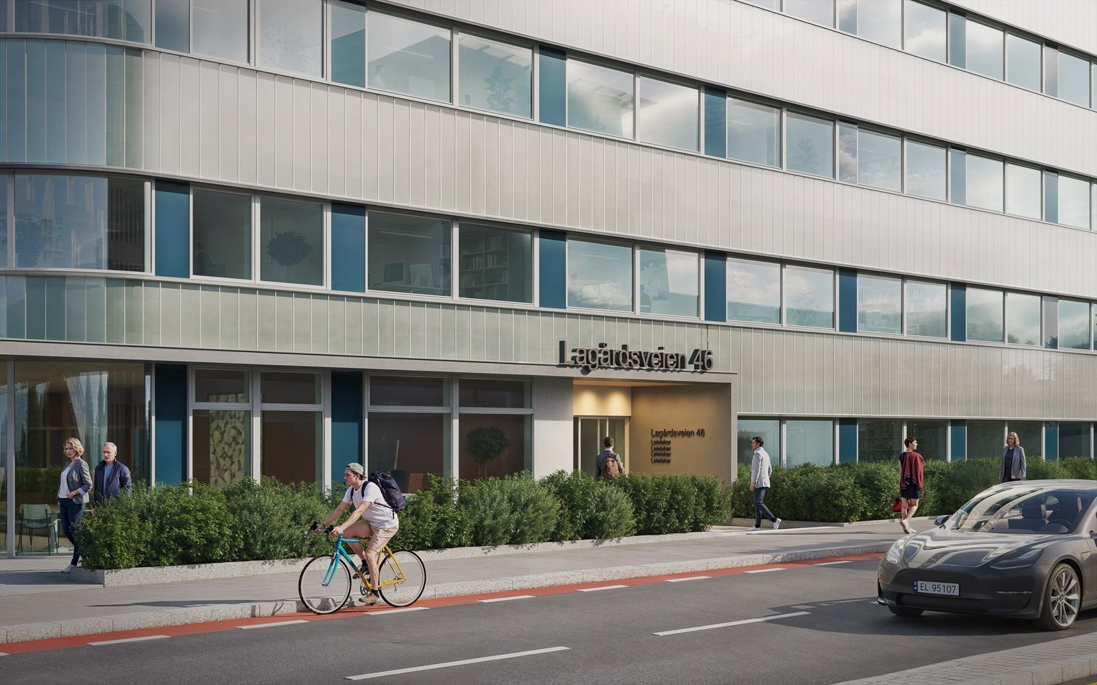 Illustrasjon - Nytt inngangsparti Galleribilde