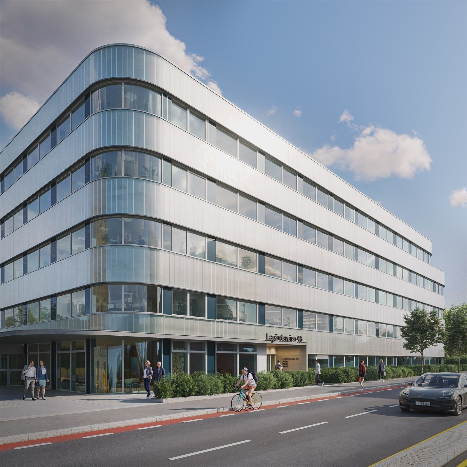 Illustrasjon - Nytt inngangsparti Galleribilde