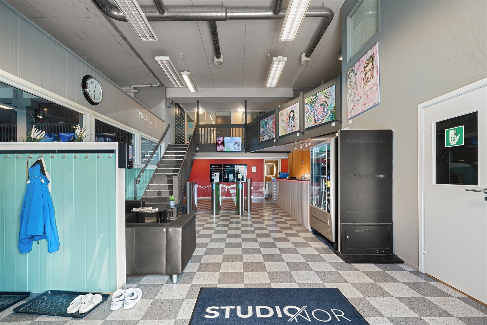 Treningstudio i 1.etasje Galleribilde