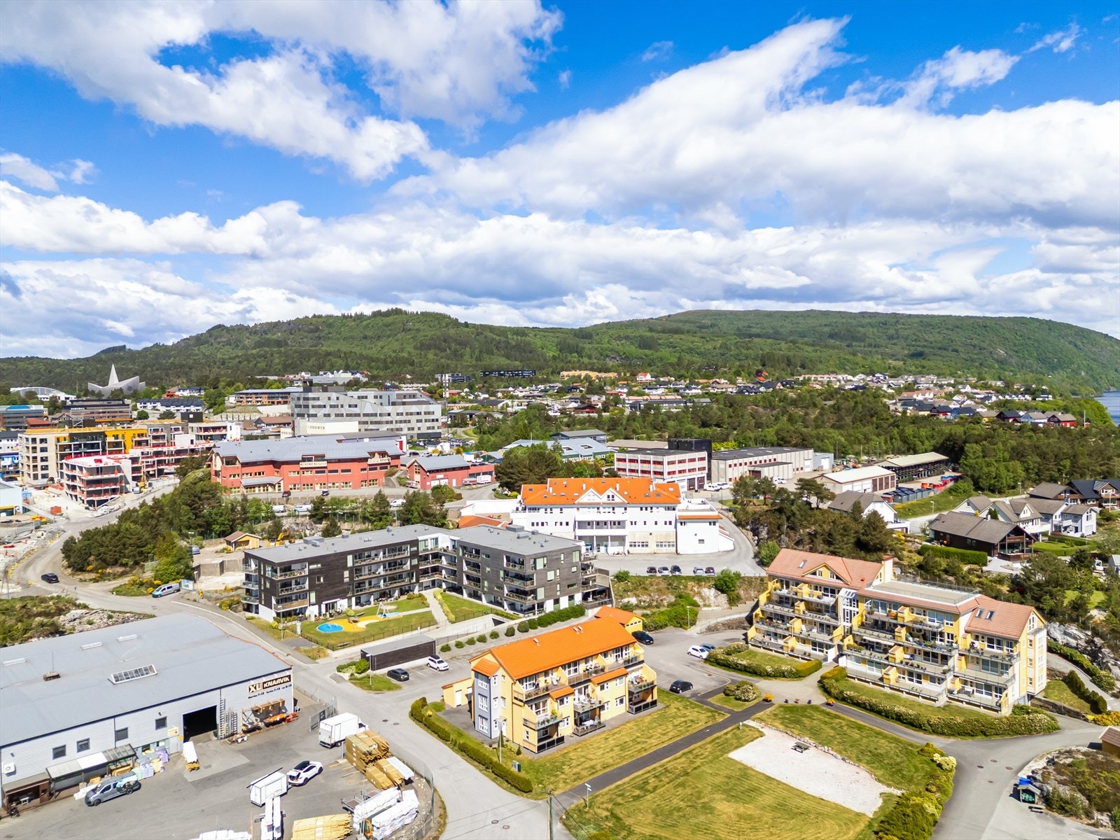 Oversikt over eiendommen rundt Galleribilde