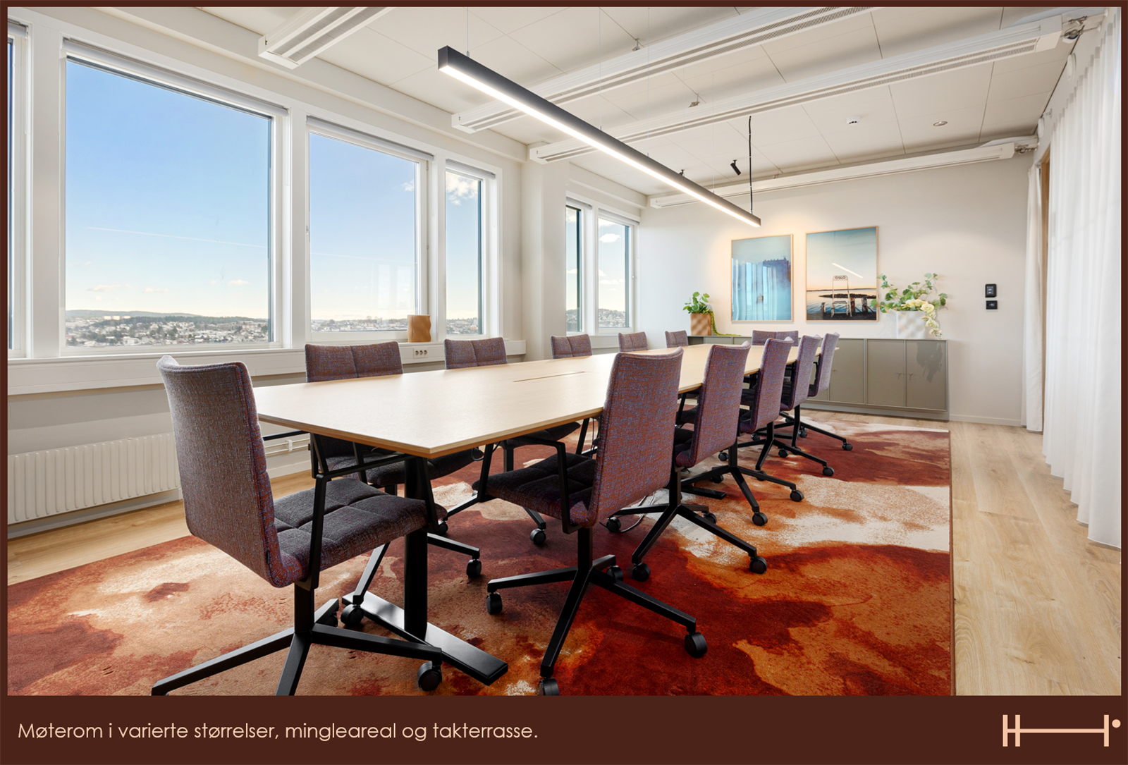 HELSFYR PANORAMA Galleribilde