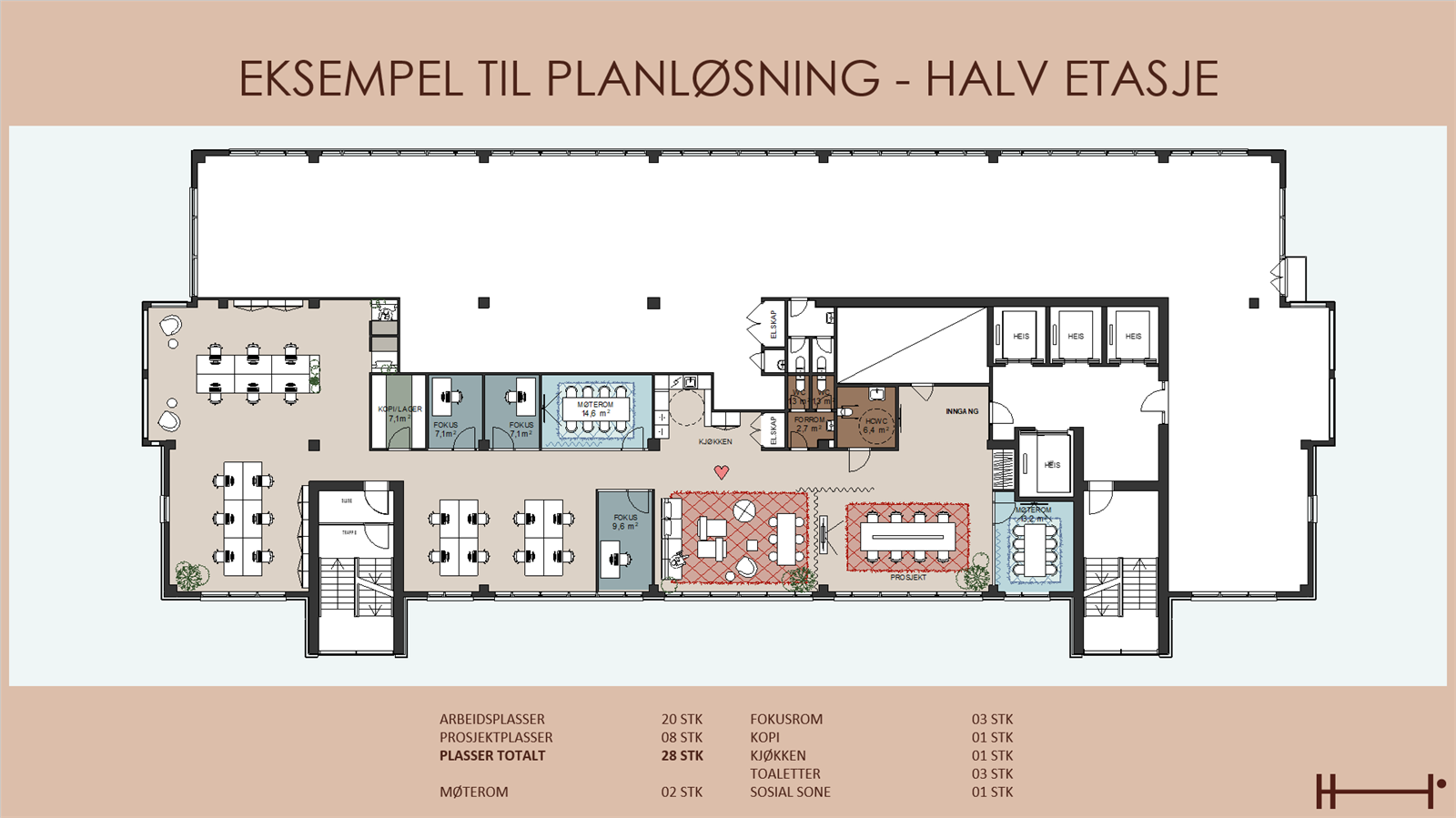 HELSFYR PANORAMA Galleribilde
