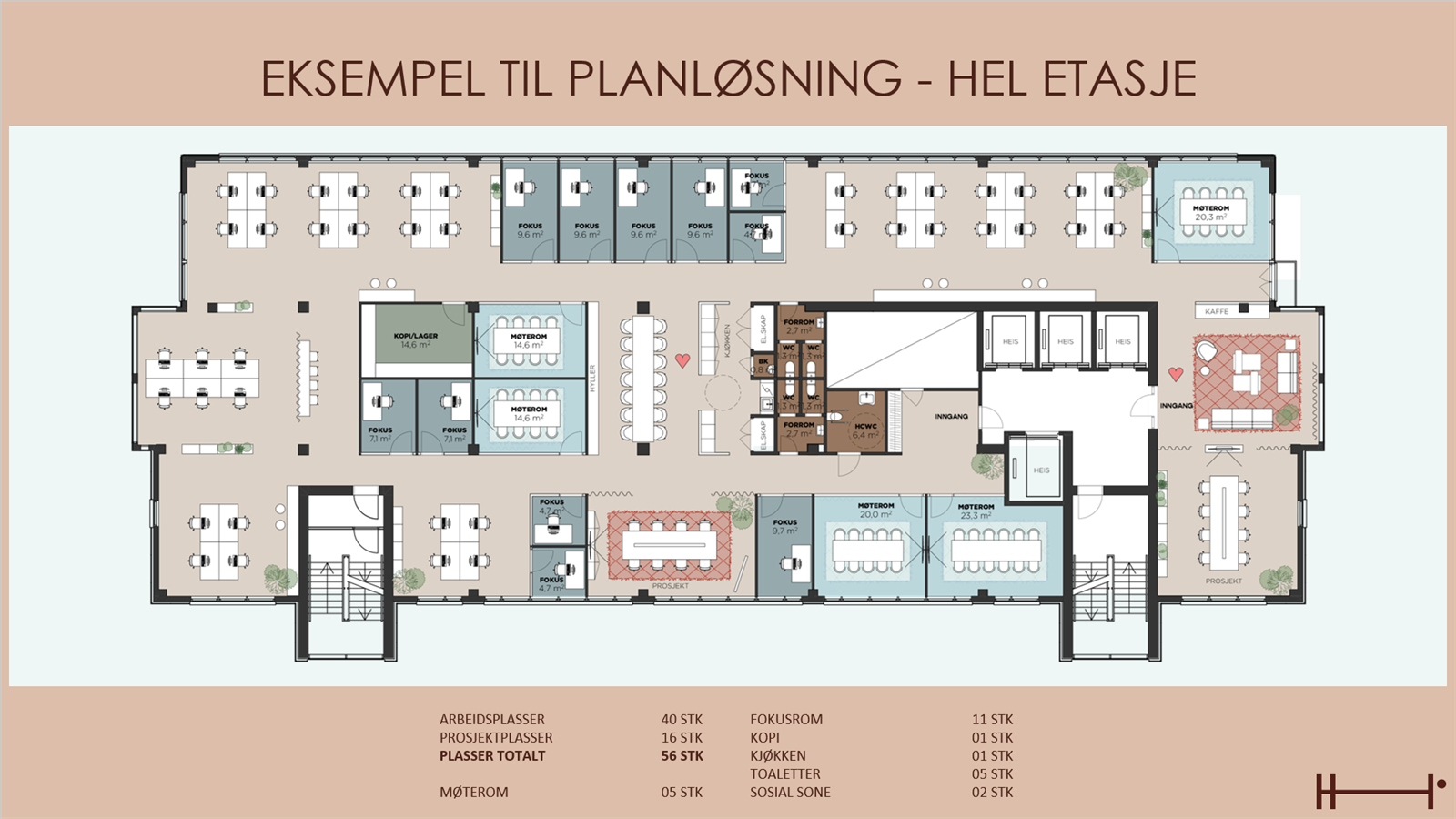 HELSFYR PANORAMA Galleribilde