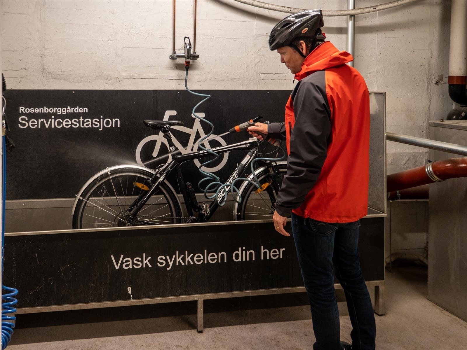 Sykkelvask Galleribilde