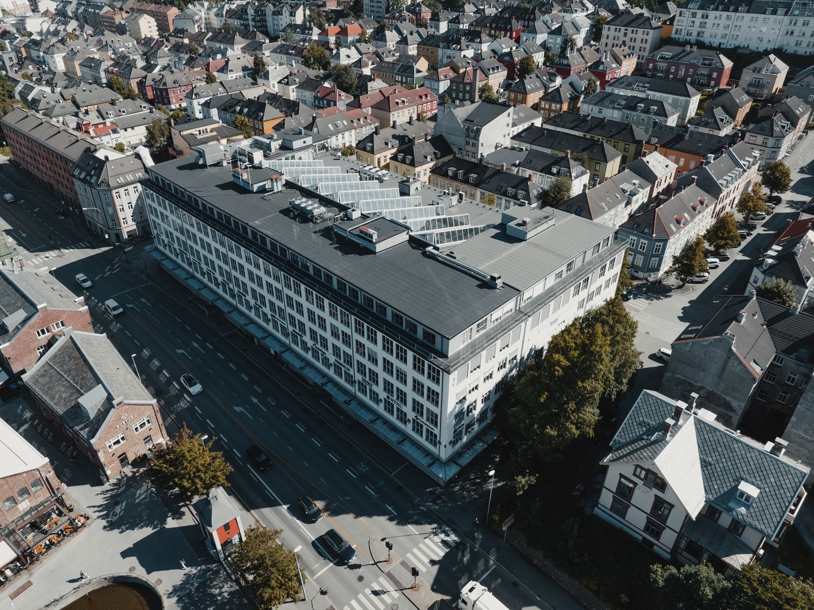 Dronefoto Galleribilde