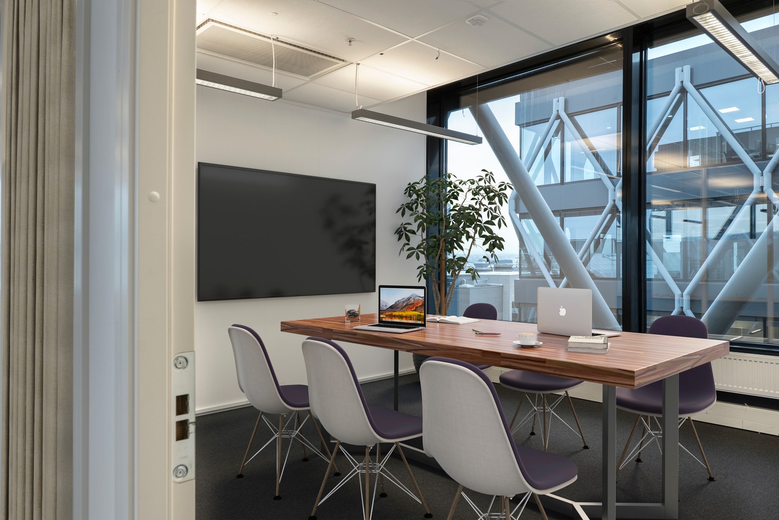 Virtuell styling av lokalet Galleribilde