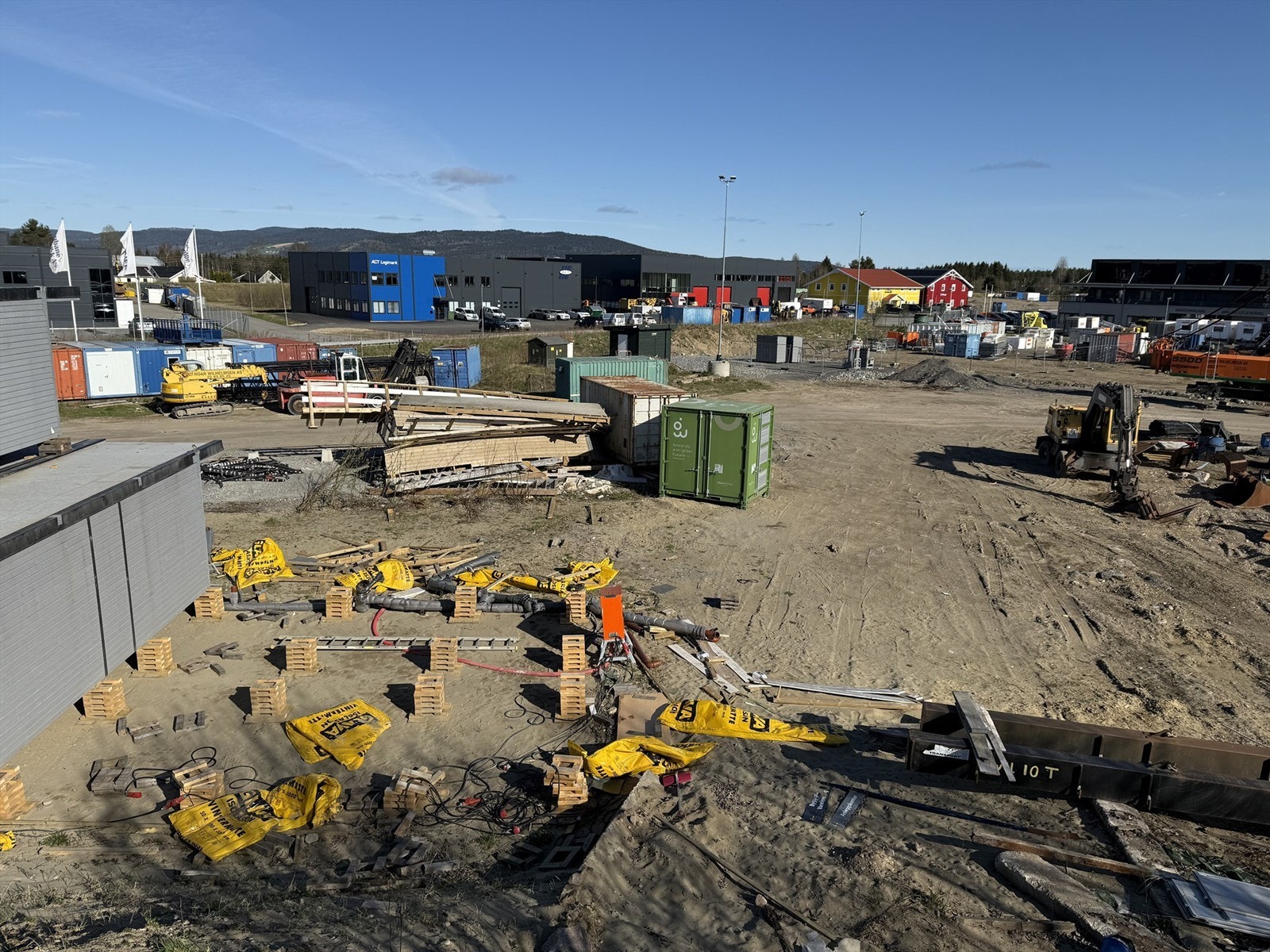 Tomten - mot Majorvegen. Galleribilde