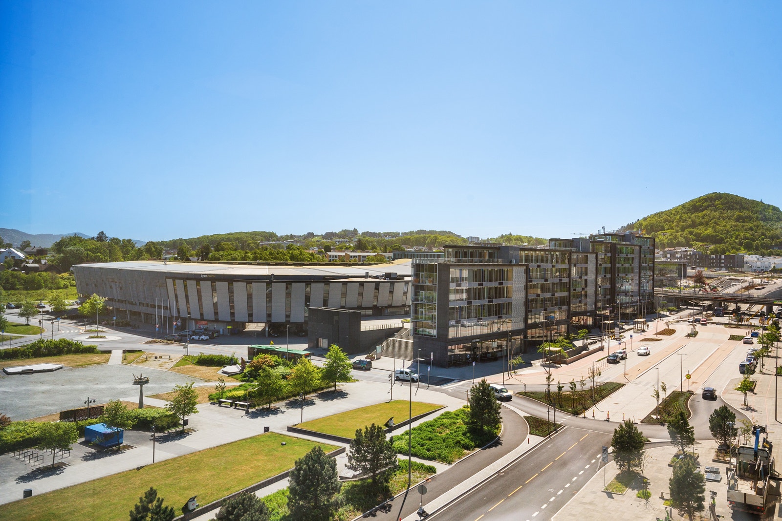 Utsikt fra kontorlokaler Galleribilde