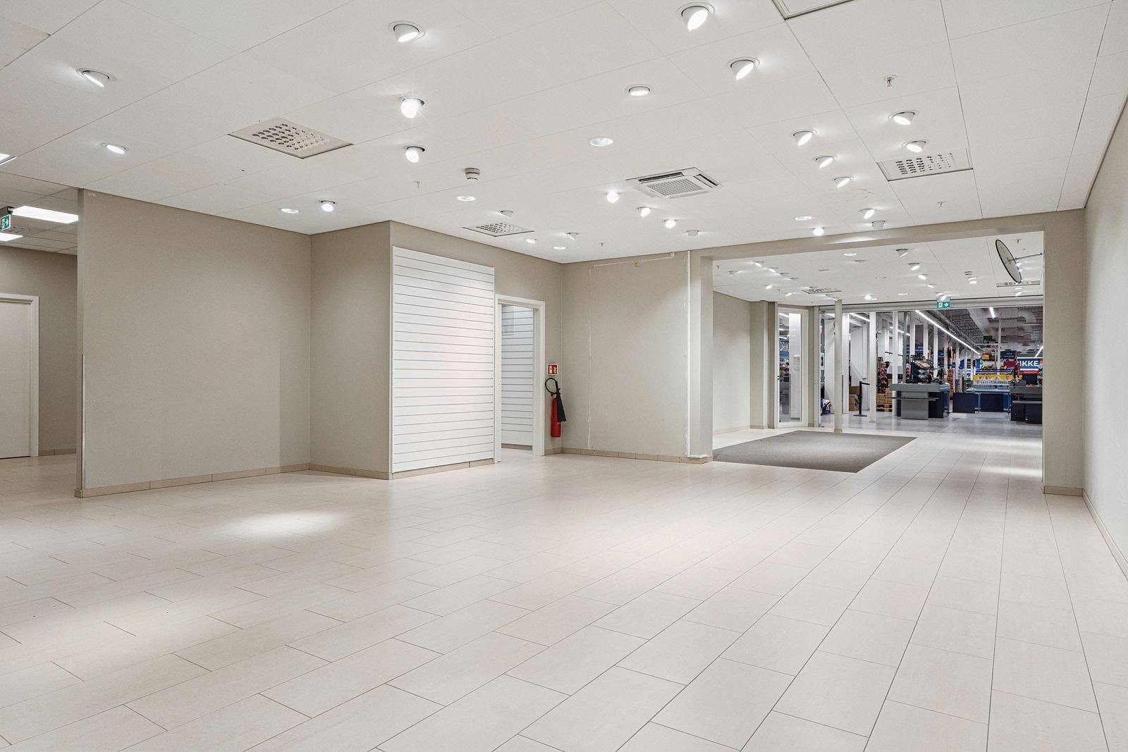 Meget god eksponering og høy kundestrøm kan gi gode synergieffekter. Galleribilde