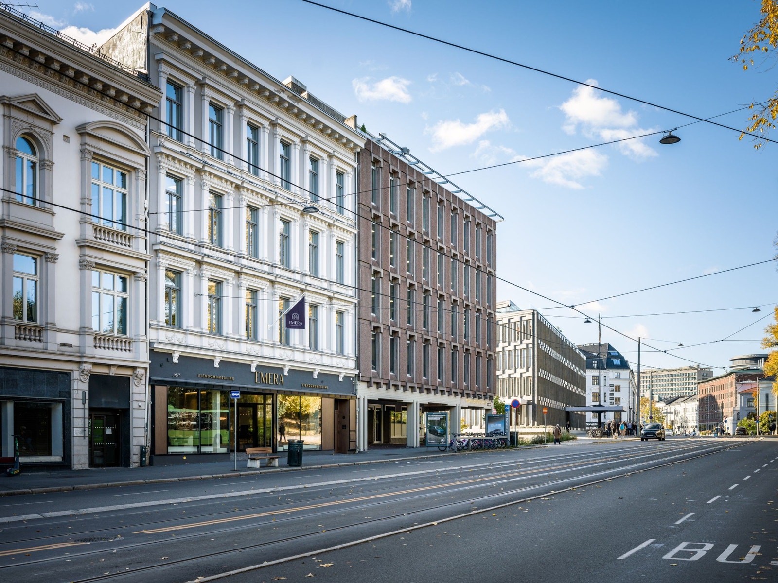 De ledige lokale ligger i byggets 3 og 4 etasje Galleribilde