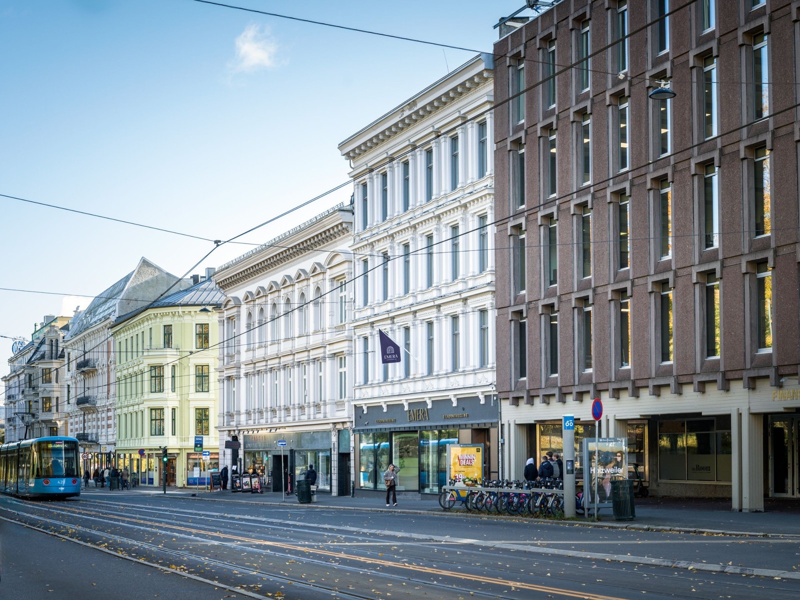 Sentral beliggenhet med utsikt mot Slottsparken Galleribilde