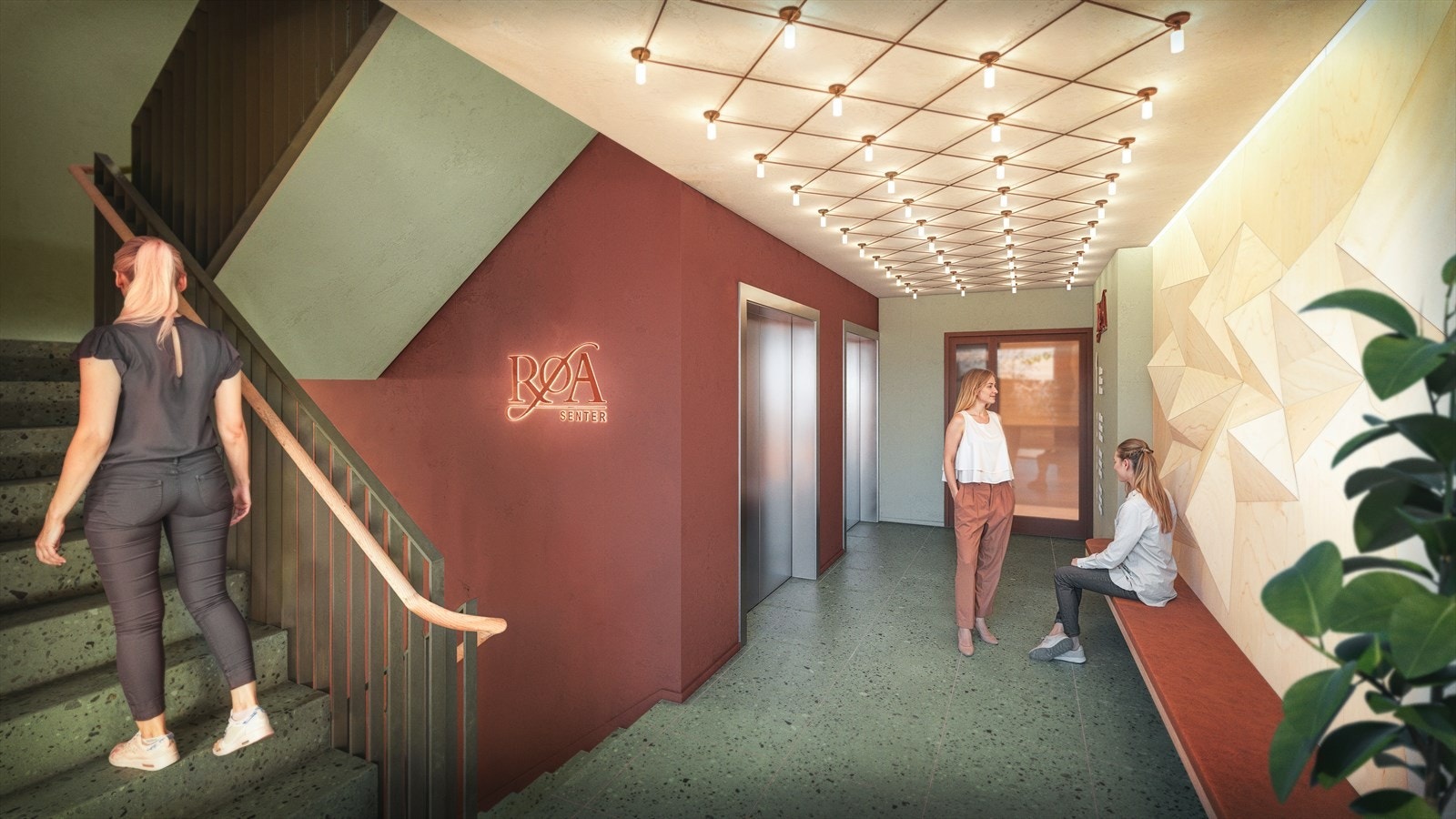 Inngangsparti Galleribilde