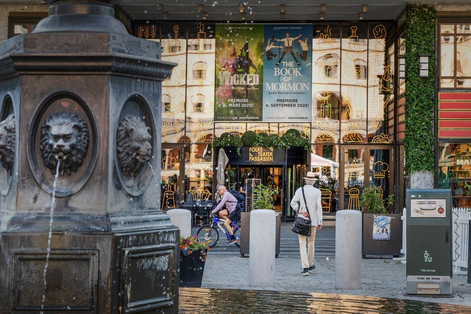 Inngang til passasjen Galleribilde