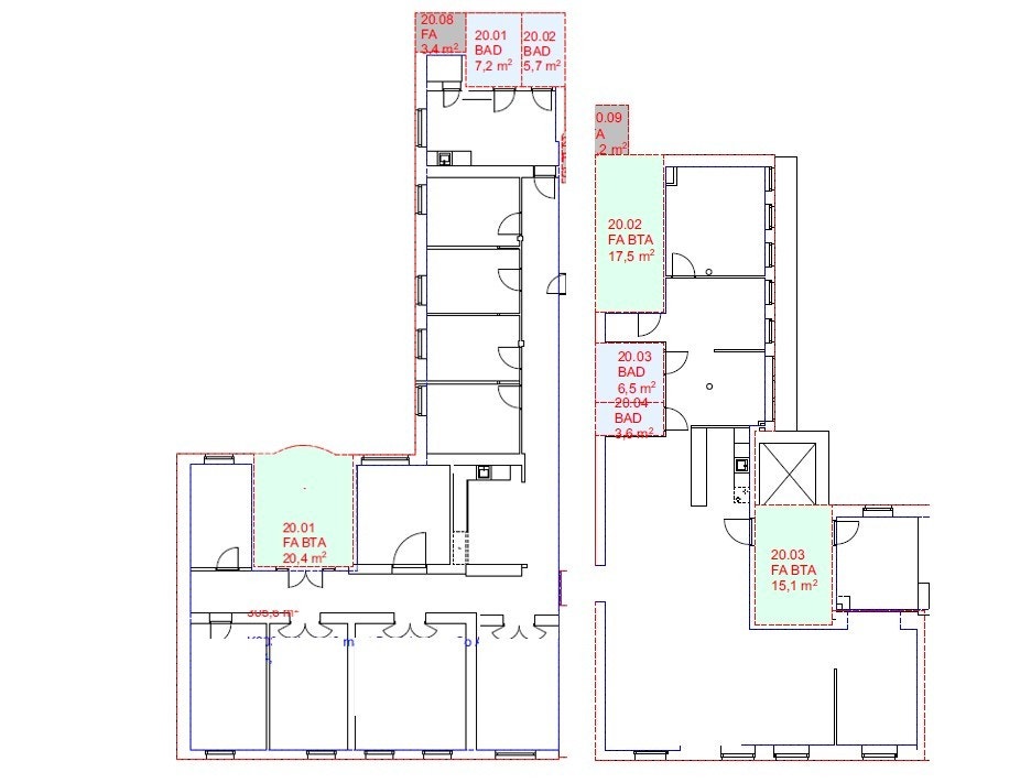 Planskisse - dagens løsning (enkelte avvik kan forekomme). Galleribilde