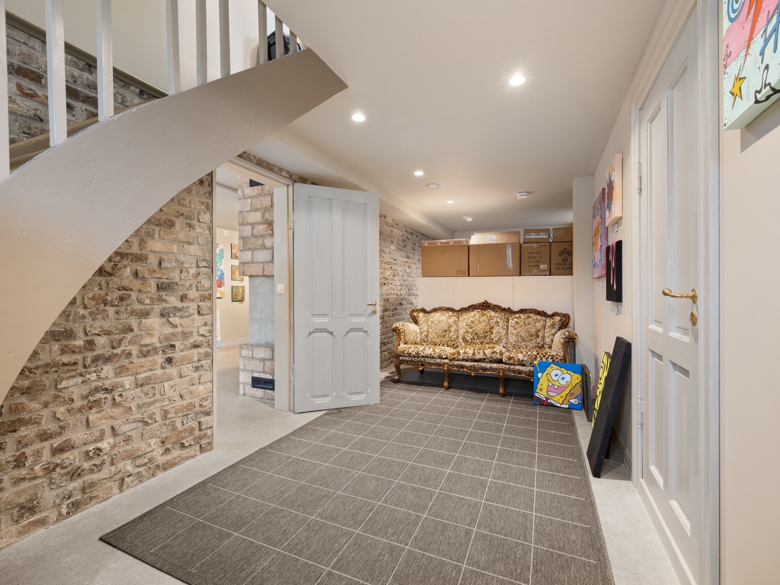 Her finnes personalavdeling og toalett for ansatte. Galleribilde