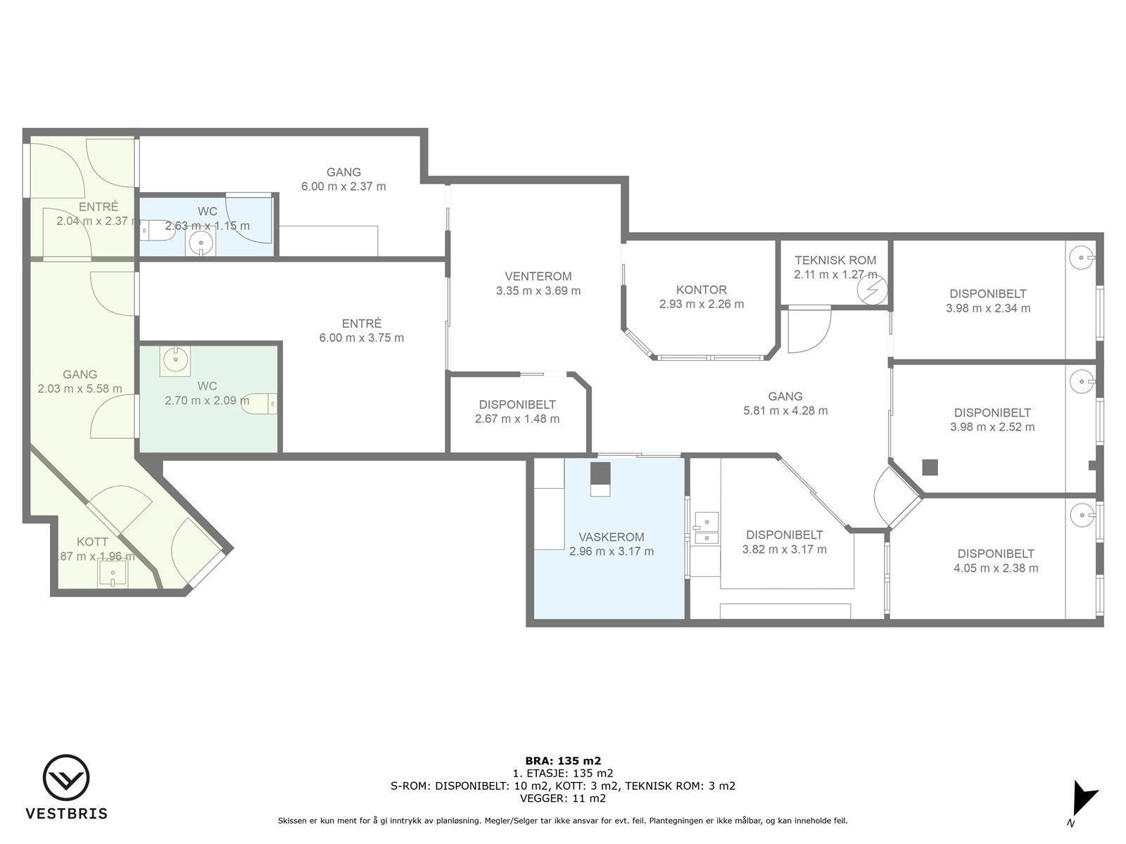 Plantegning. Galleribilde