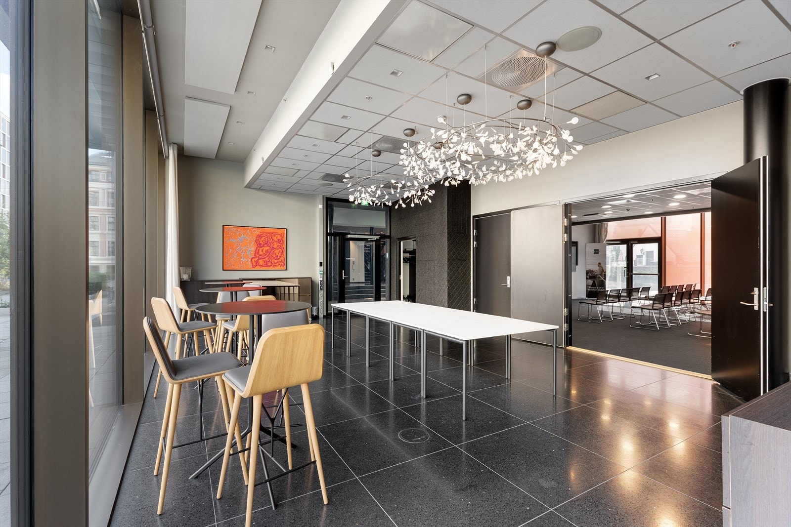 Større konferanserom i 1.etasje. Galleribilde