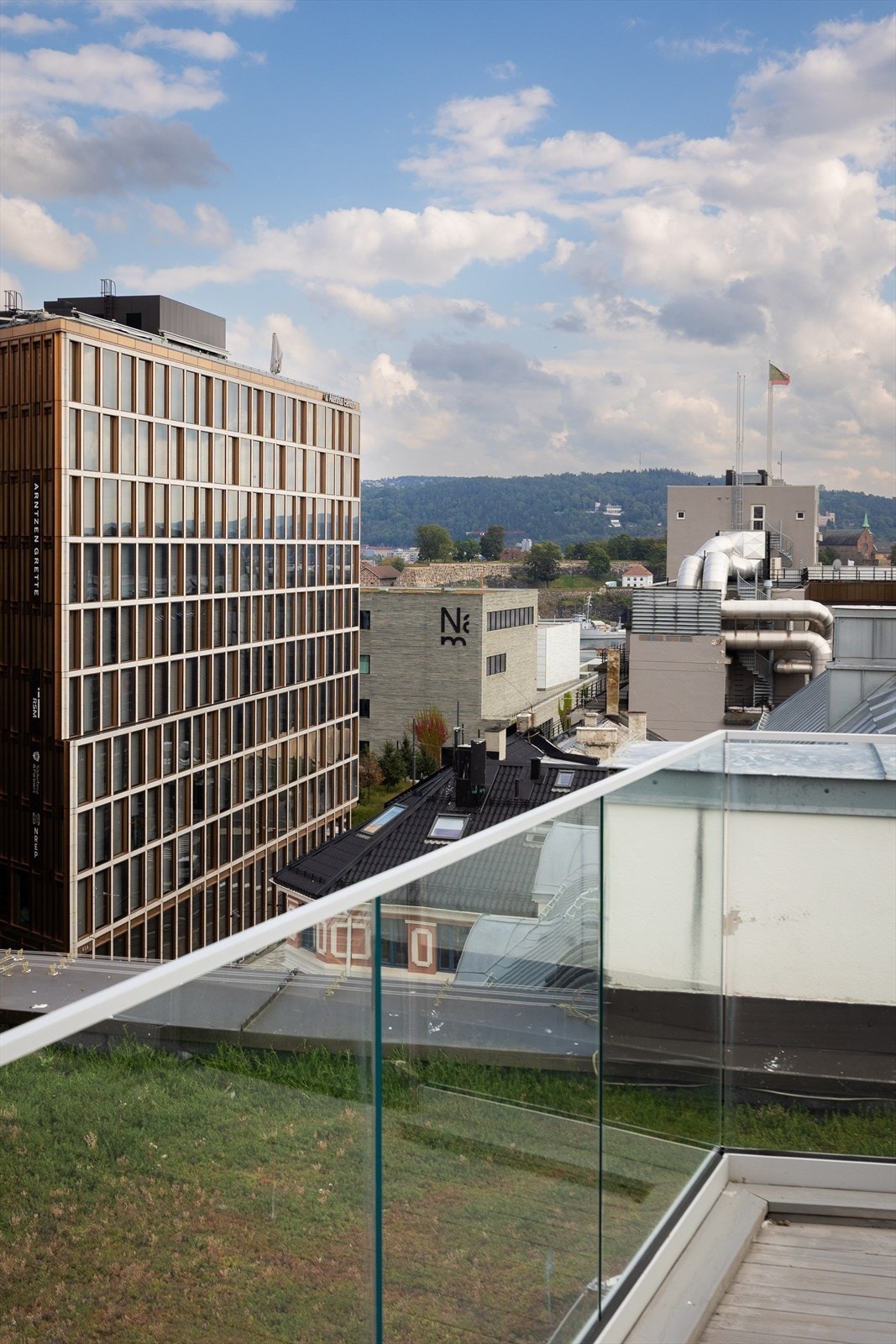 Flott utsikt til nærmiljøet Galleribilde