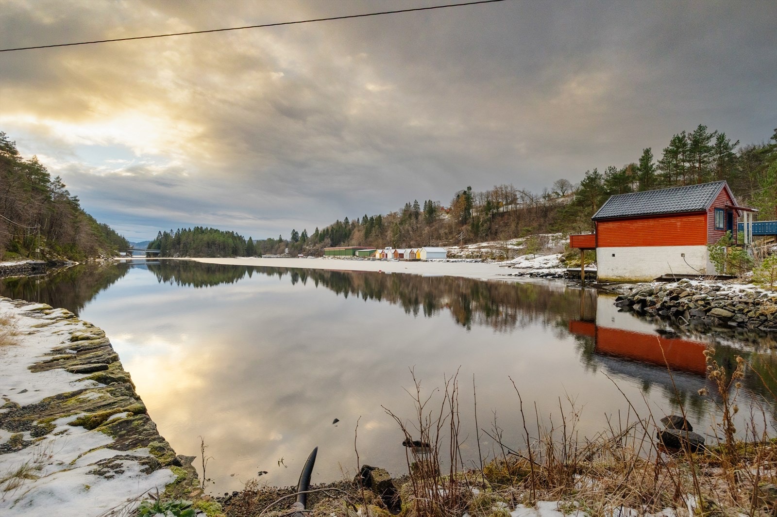 Utsikten til Sauvågen Galleribilde