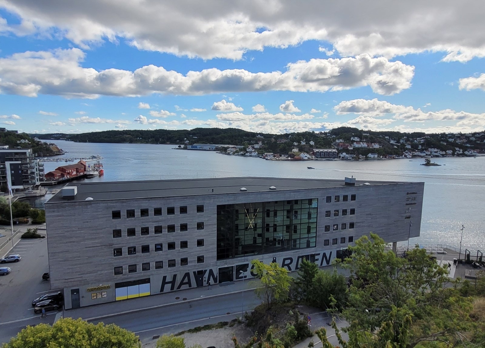 Lokalet ligger i Havnegården Galleribilde